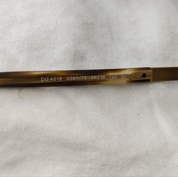 Dolce & Gabbana DG Camouflage Tortoise 4218 Sunglasses - Picture 6 of 9